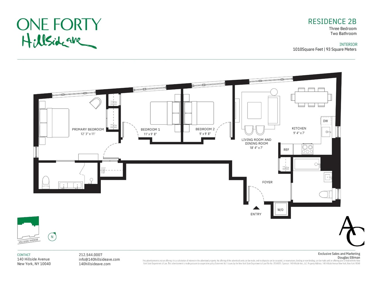 #2 photo, 140 HILLSIDE Avenue, マンハッタン Fort George , NY 10040