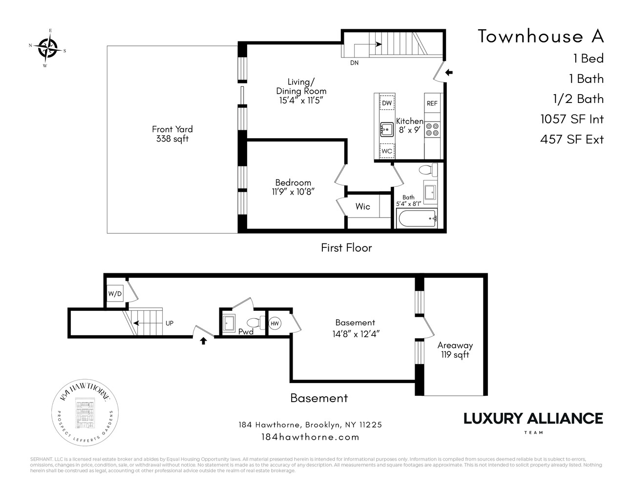 #2 photo, 184 HAWTHORNE Street, ブルックリン区 Prospect Lefferts G , NY 11225