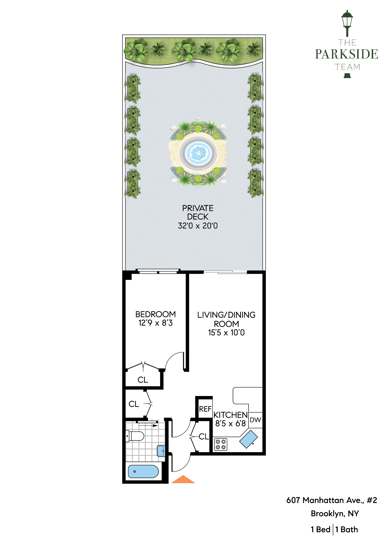 #2 photo, 607 Manhattan Avenue, ブルックリン区 Greenpoint , NY 11222