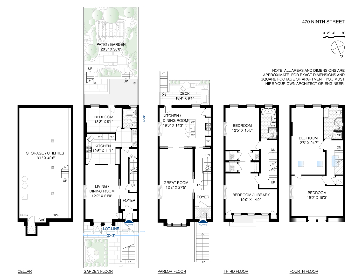 #2 photo, 470 9th Street, ブルックリン区 Park Slope , NY 11215