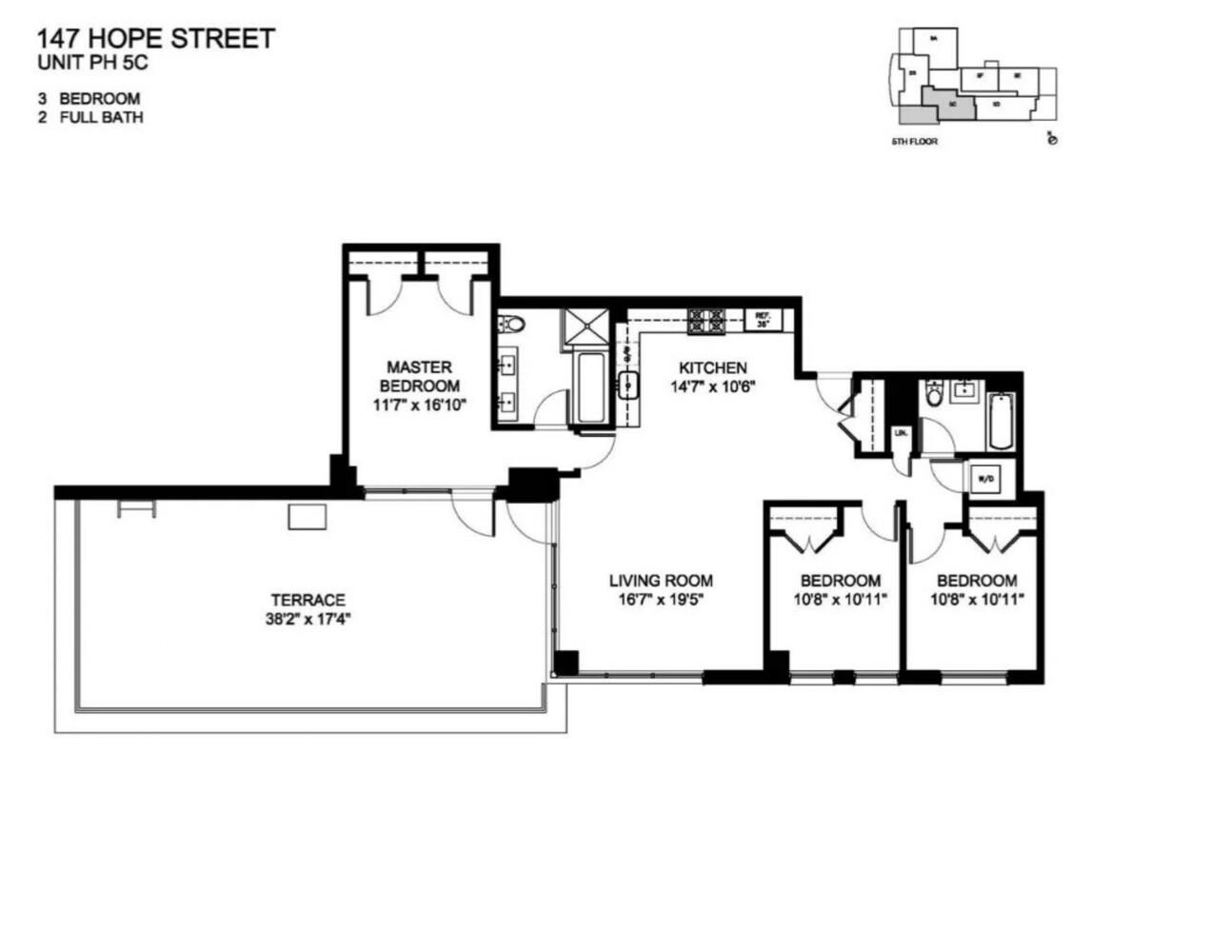 #2 photo, 147 HOPE Street, ブルックリン区 Williamsburg,North , NY 11211