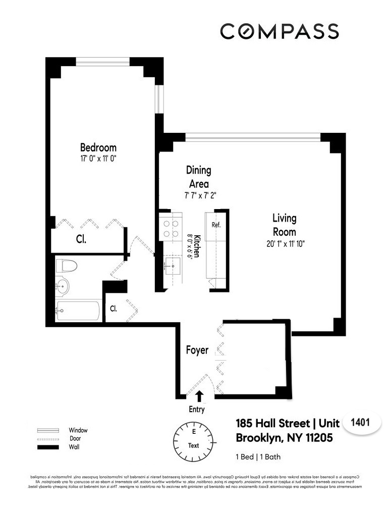 #2 photo, 185 Hall Street, ブルックリン区 Clinton Hill , NY 11205