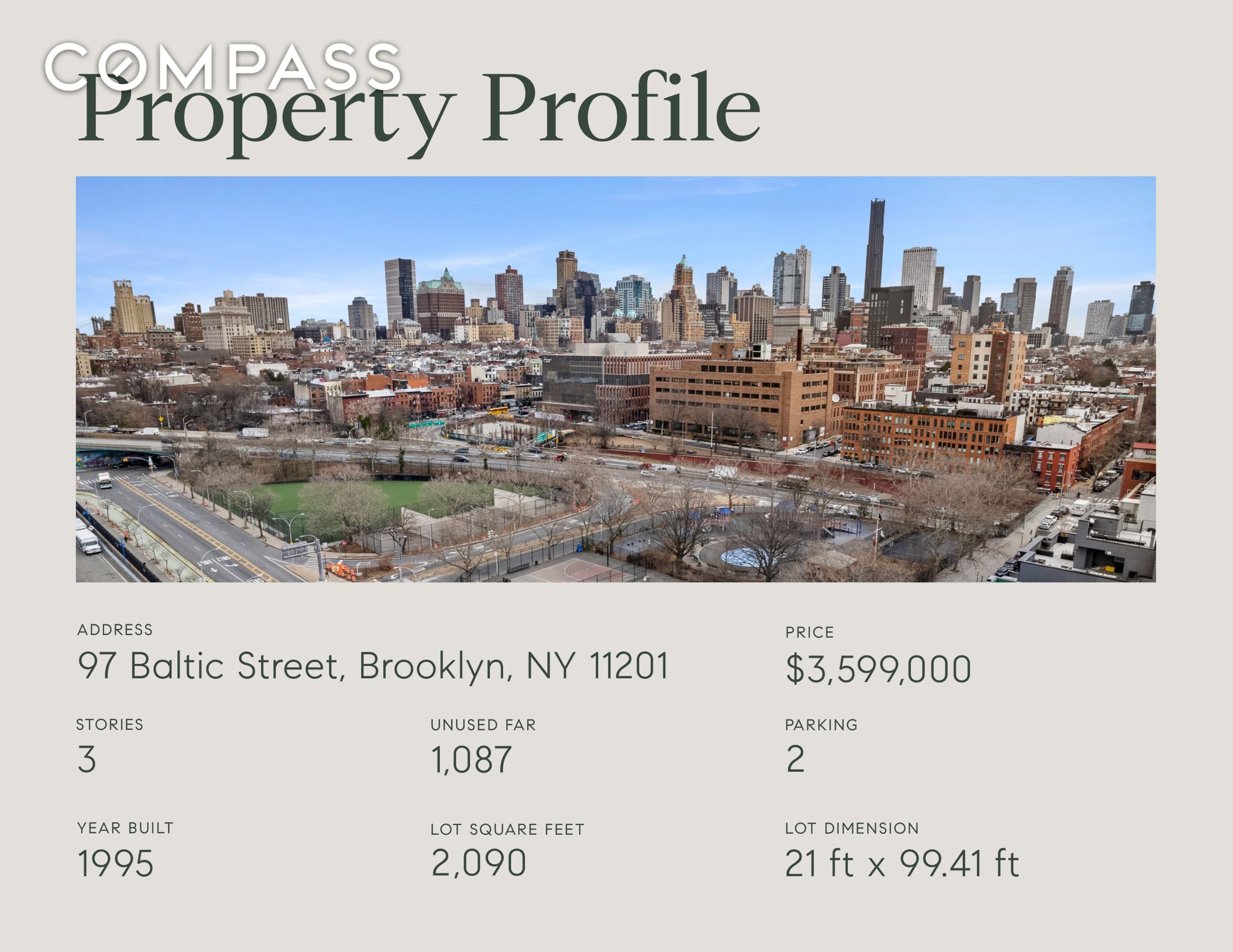 #1 photo, 97 Baltic Street, ブルックリン区 Columbia Street Waterfront , NY 11201