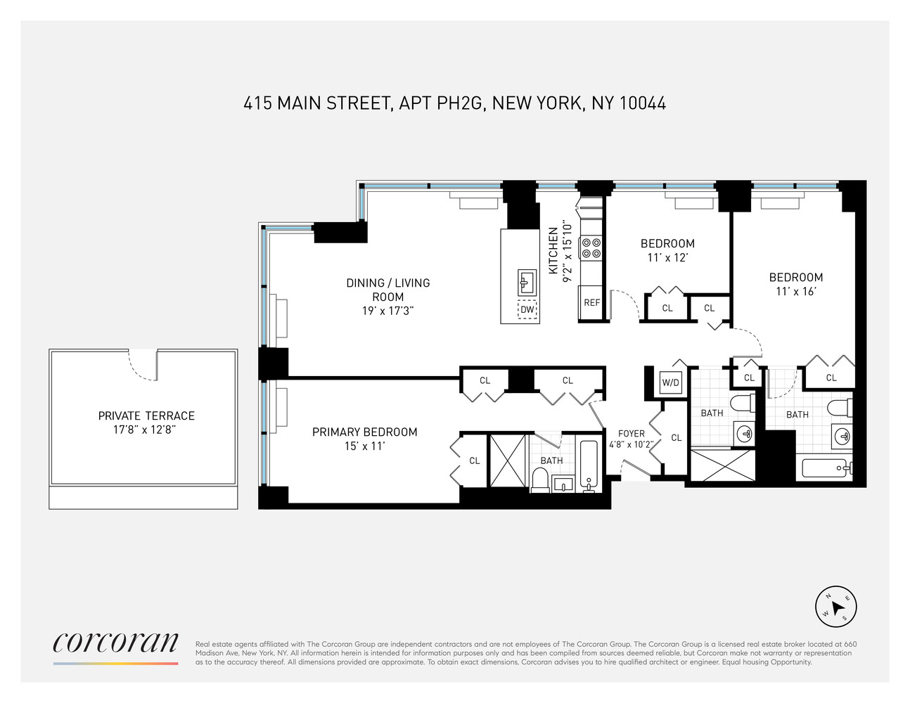 #2 photo, 415 MAIN Street, マンハッタン Roosevelt Island , NY 10044