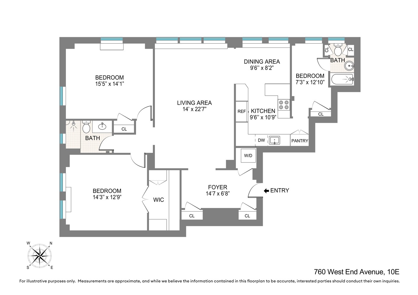 #2 photo, 760 W END Avenue, マンハッタン Upper West Side , NY 10025