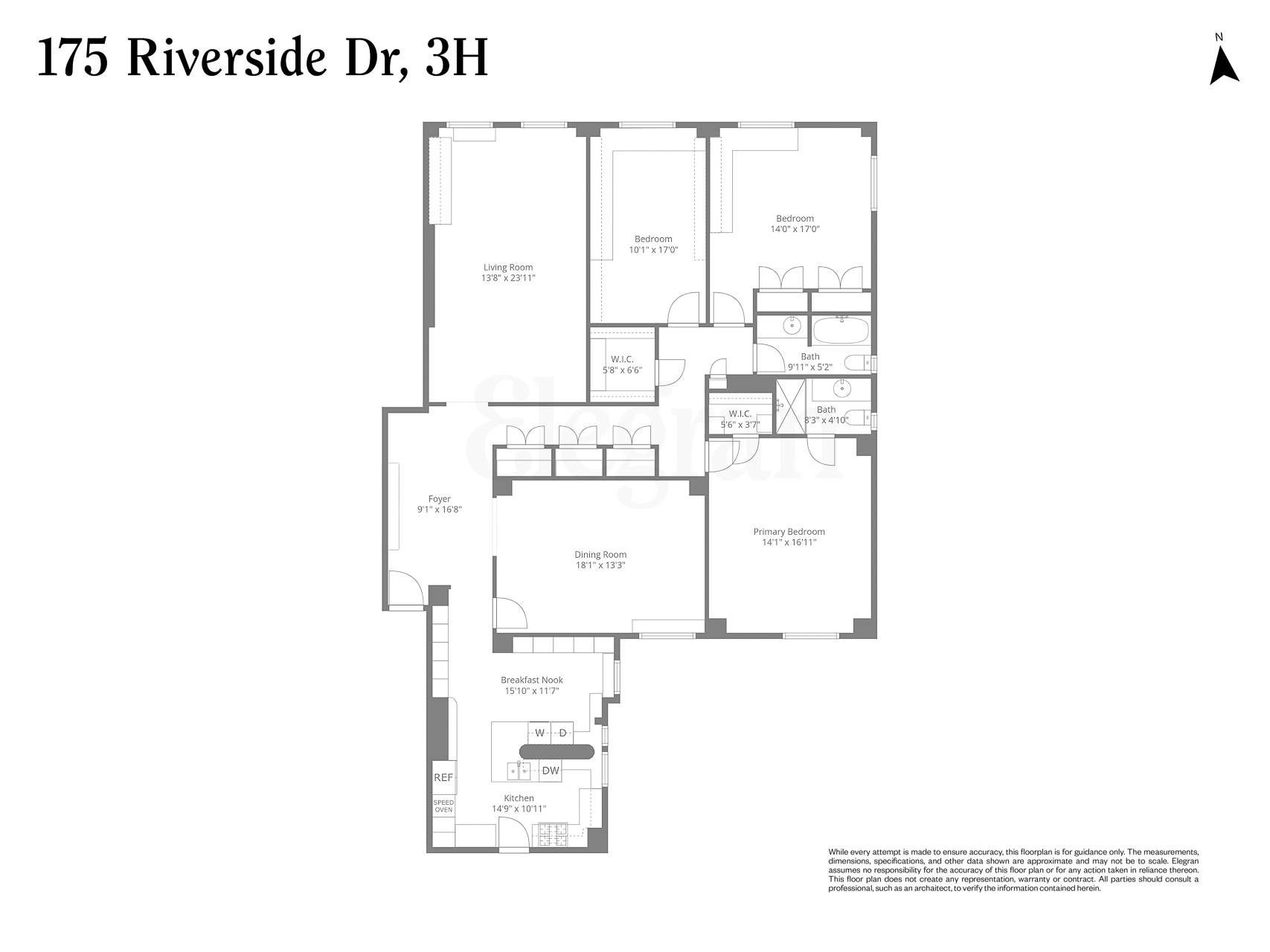 #2 photo, 175 Riverside Drive, マンハッタン Upper West Side , NY 10024