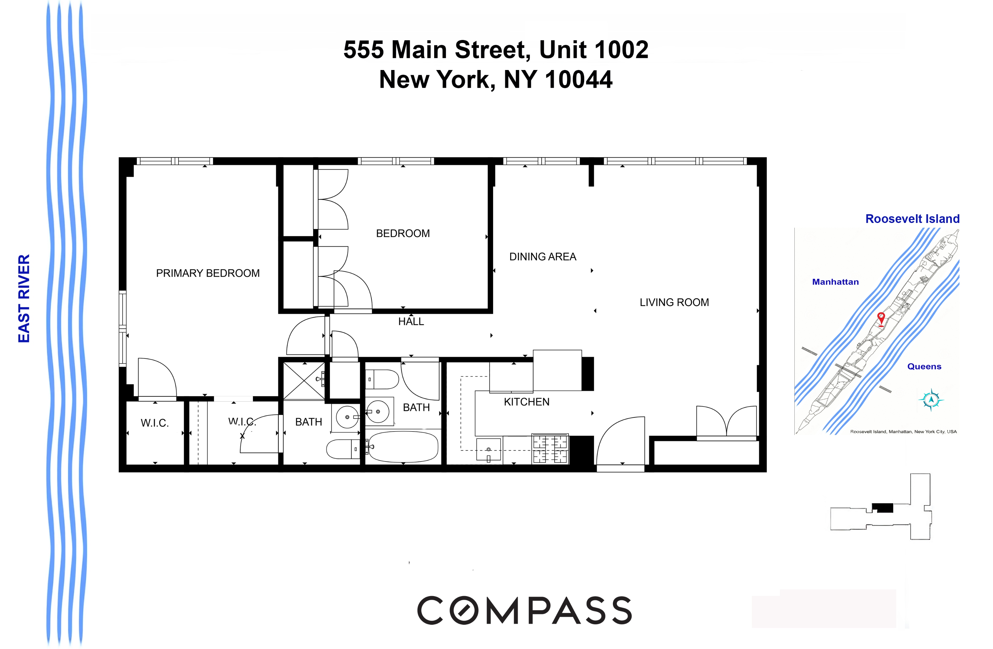 #2 photo, 555 Main Street, マンハッタン Roosevelt Island , NY 10044