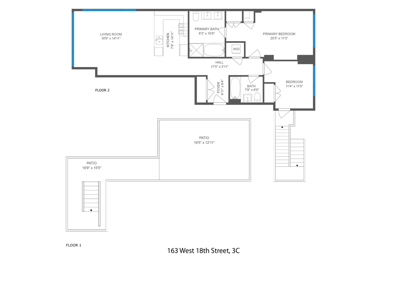 #2 photo, 163 W 18TH Street, マンハッタン Chelsea , NY 10011