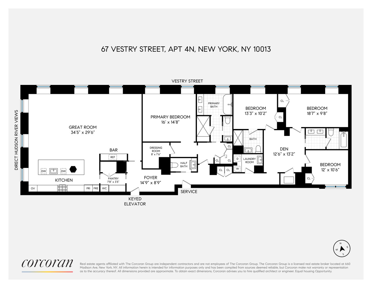 #2 photo, 67 VESTRY Street, マンハッタン Tribeca , NY 10013