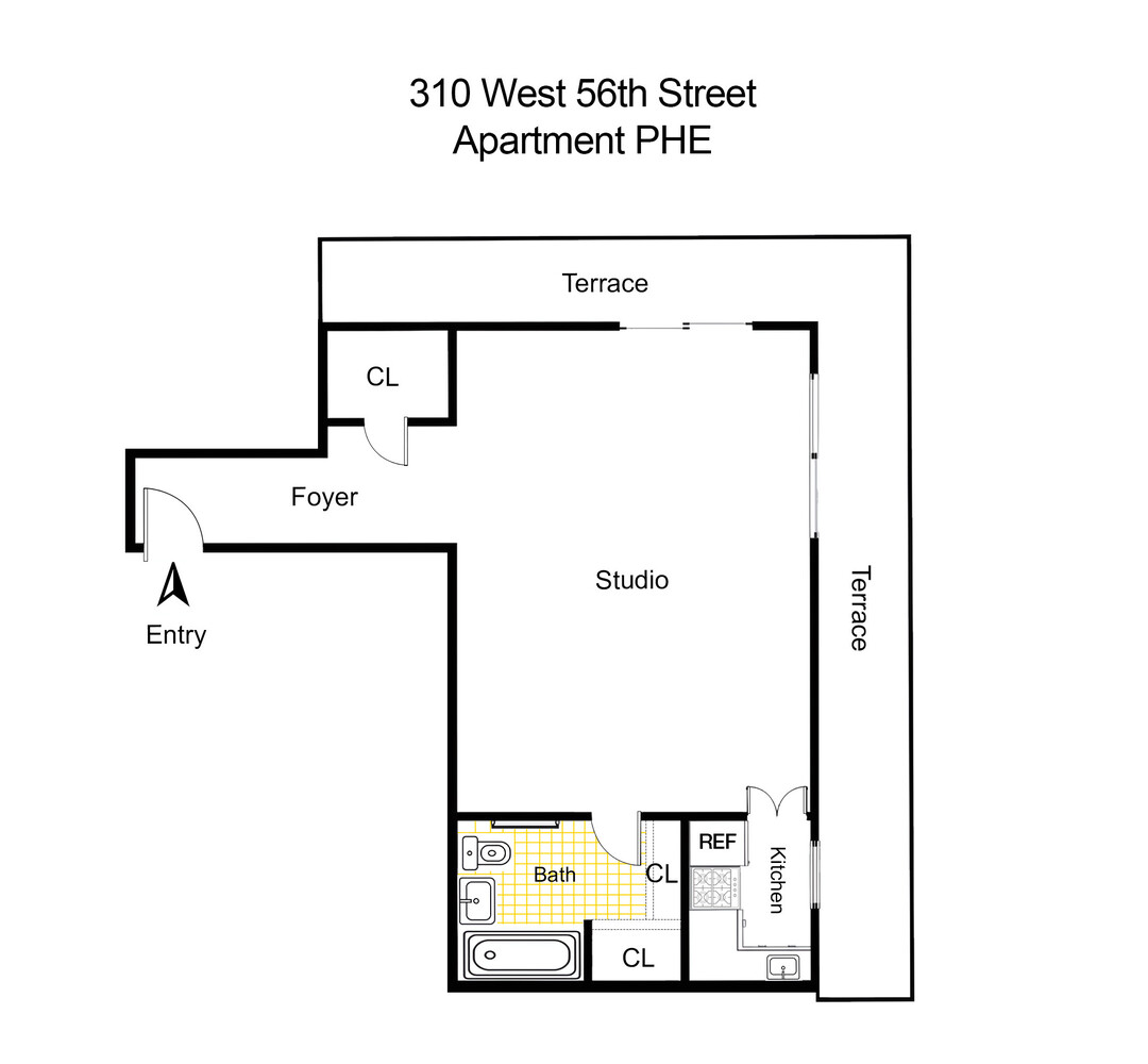 #2 photo, 310 W 56TH Street, マンハッタン Hells Kitchen , NY 10019