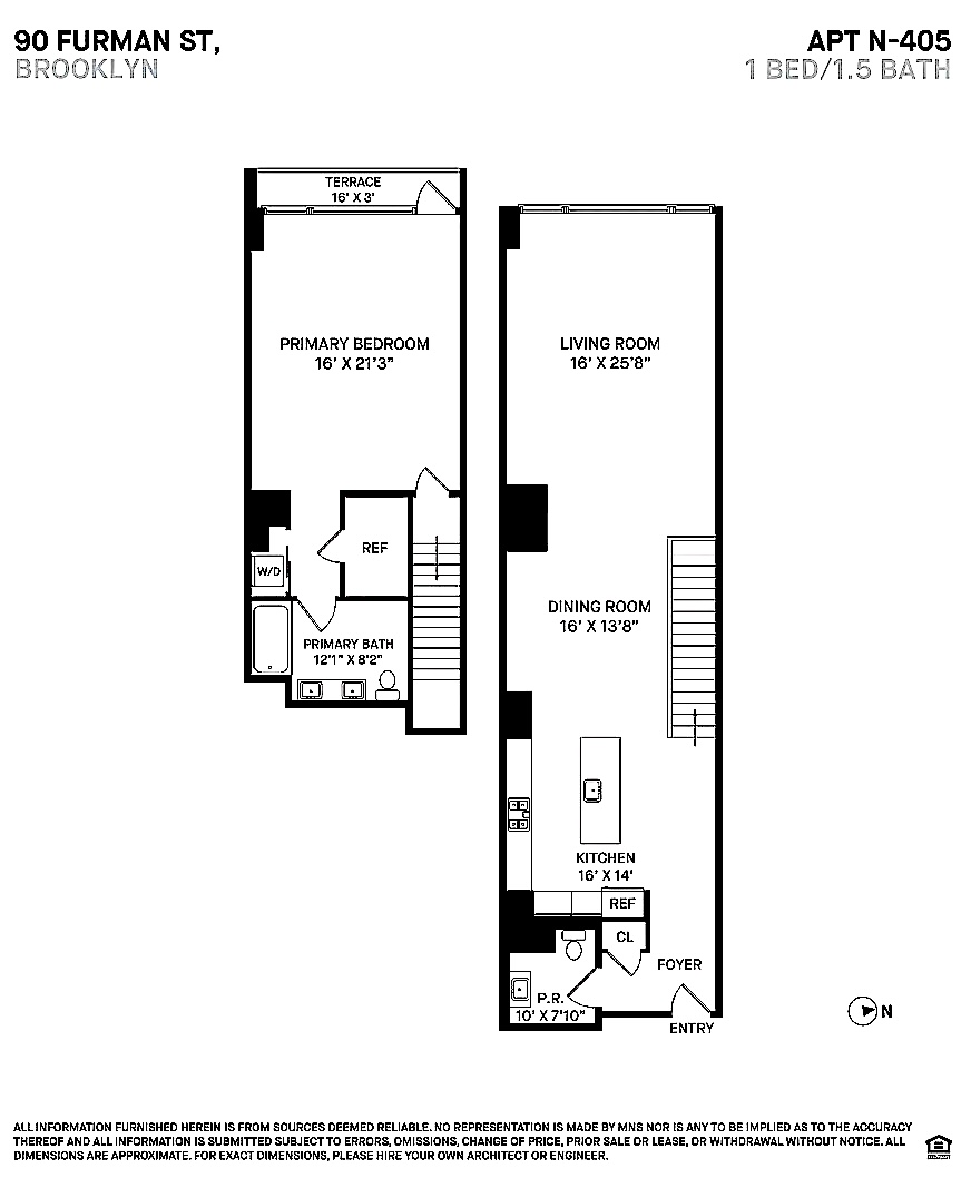 #2 photo, 90 Furman Street, ブルックリン区 Brooklyn Heights , NY 11201