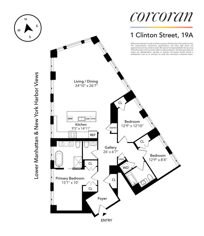 #3 photo, 1 CLINTON Street, ブルックリン区 Brooklyn Heights , NY 11201