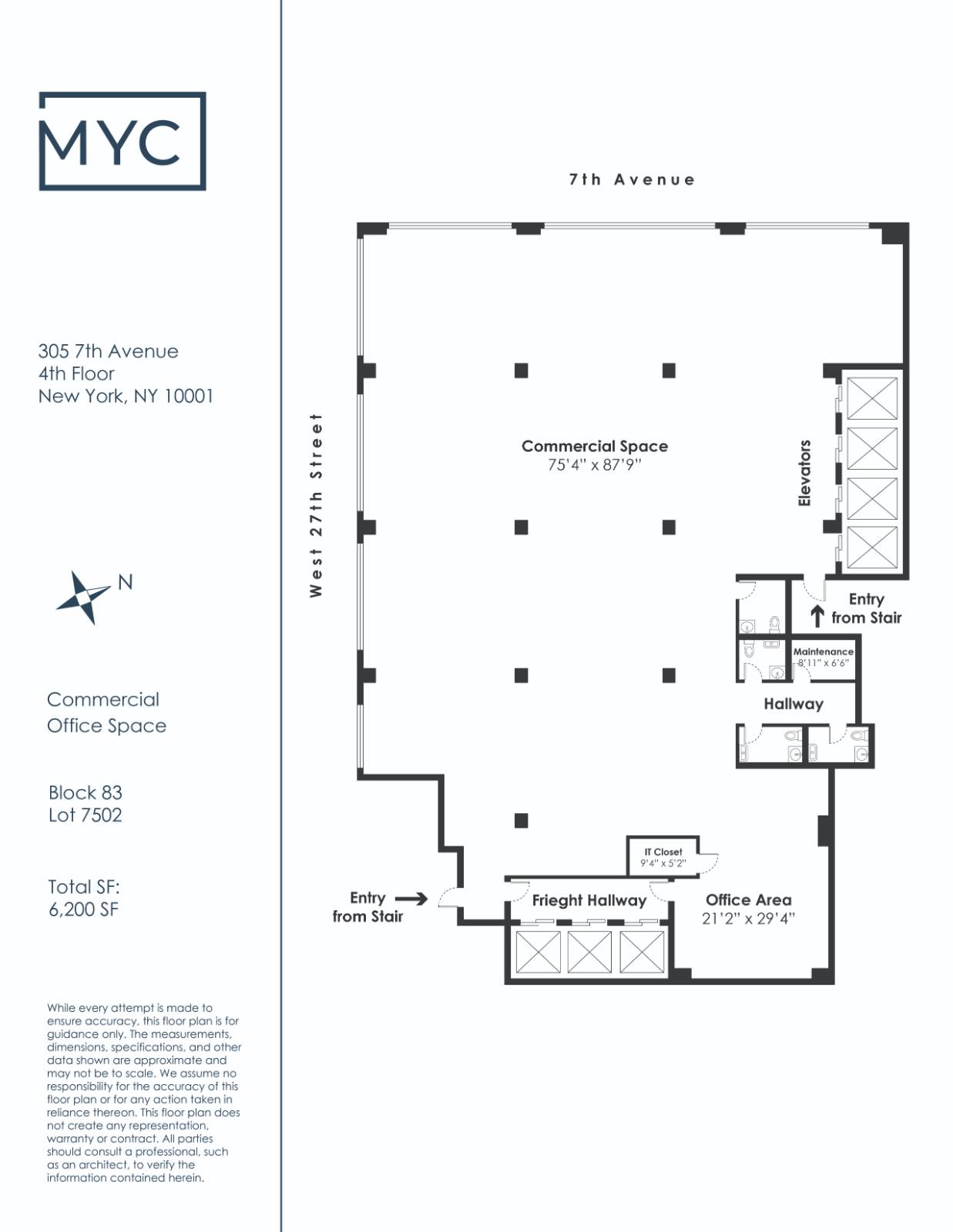 #9 photo, 305 7th Avenue, #4th Floor, マンハッタン Chelsea , NY 10001