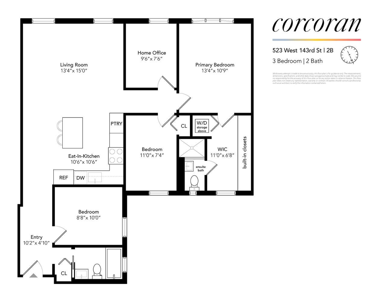 #2 photo, 523 W 143RD Street, マンハッタン Hamilton Heights , NY 10031