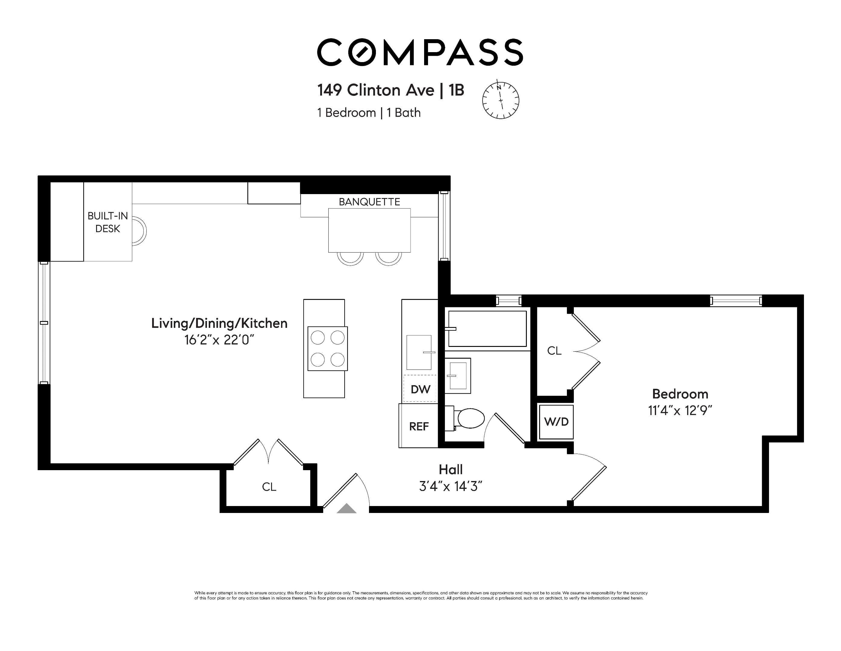 #2 photo, 149 Clinton Avenue, ブルックリン区 Clinton Hill , NY 11205