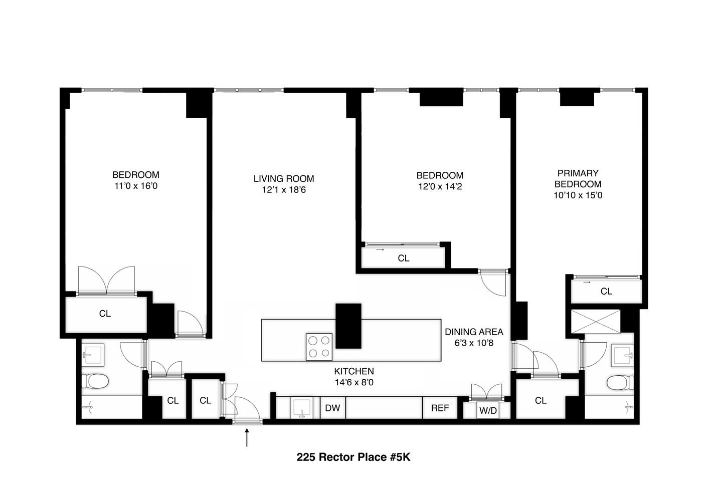 #2 photo, 225 RECTOR Place, マンハッタン Battery Park City , NY 10280