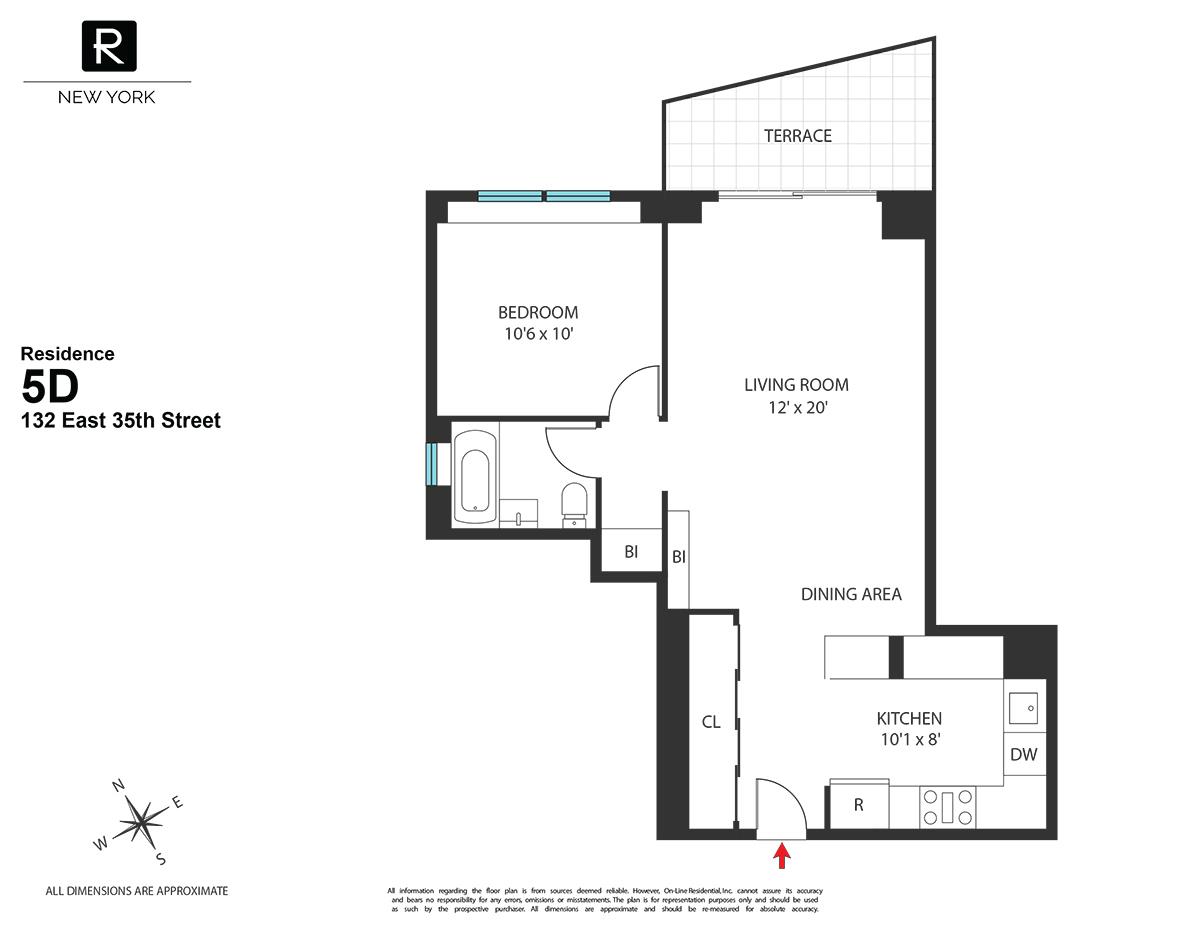 #3 photo, 132 E 35th Street, マンハッタン Murray Hill , NY 10016