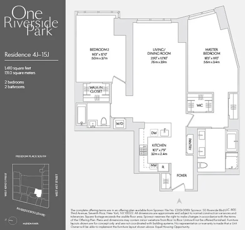 #2 photo, 50 RIVERSIDE Boulevard, マンハッタン Lincoln Square , NY 10069