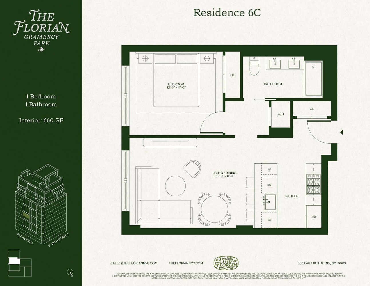 #2 photo, 350 E 18TH Street, マンハッタン Gramercy Park , NY 10003