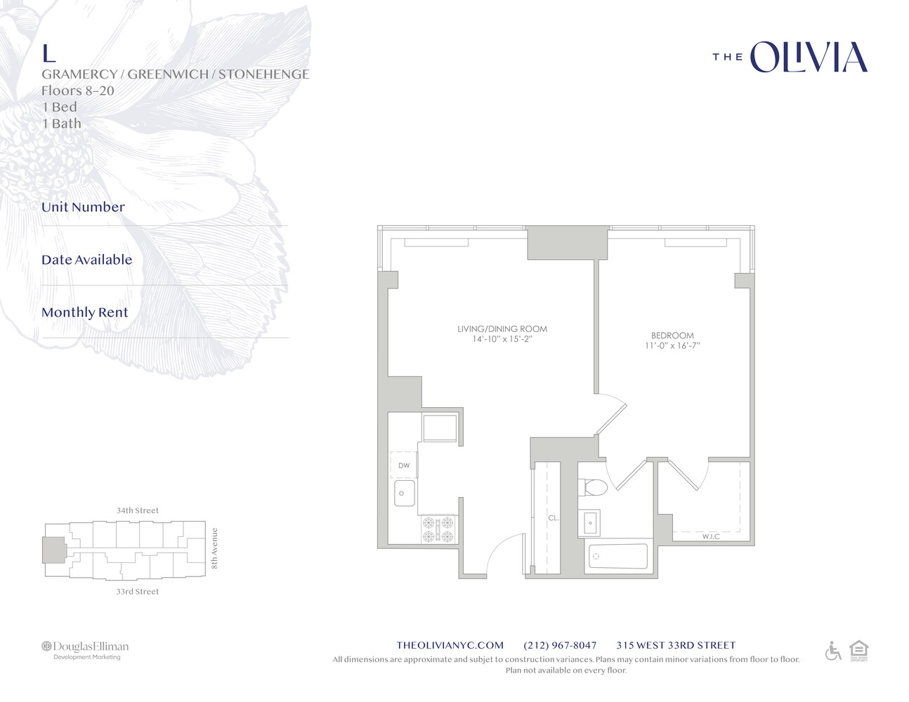 #2 photo, 315 W 33RD Street, マンハッタン Hudson Yards , NY 10001