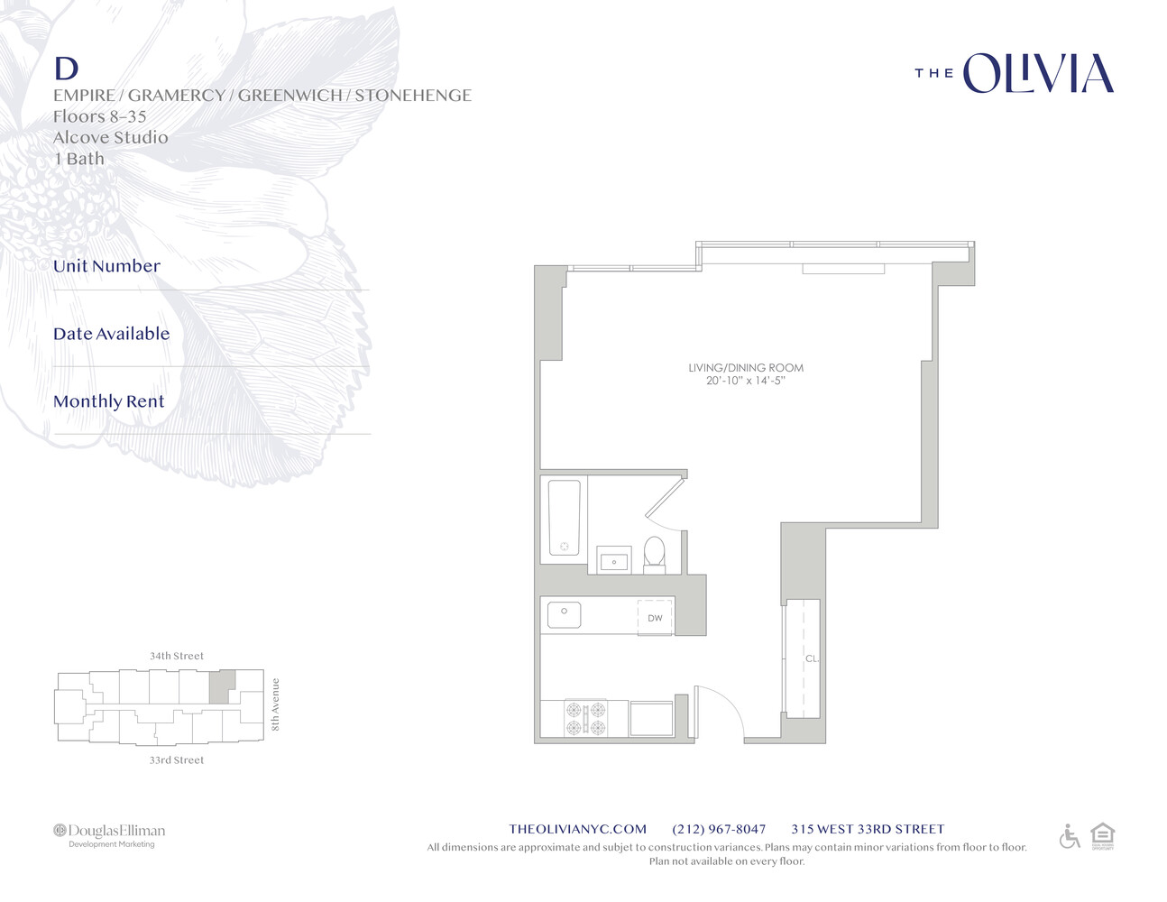 #2 photo, 315 W 33RD Street, マンハッタン Hudson Yards , NY 10001