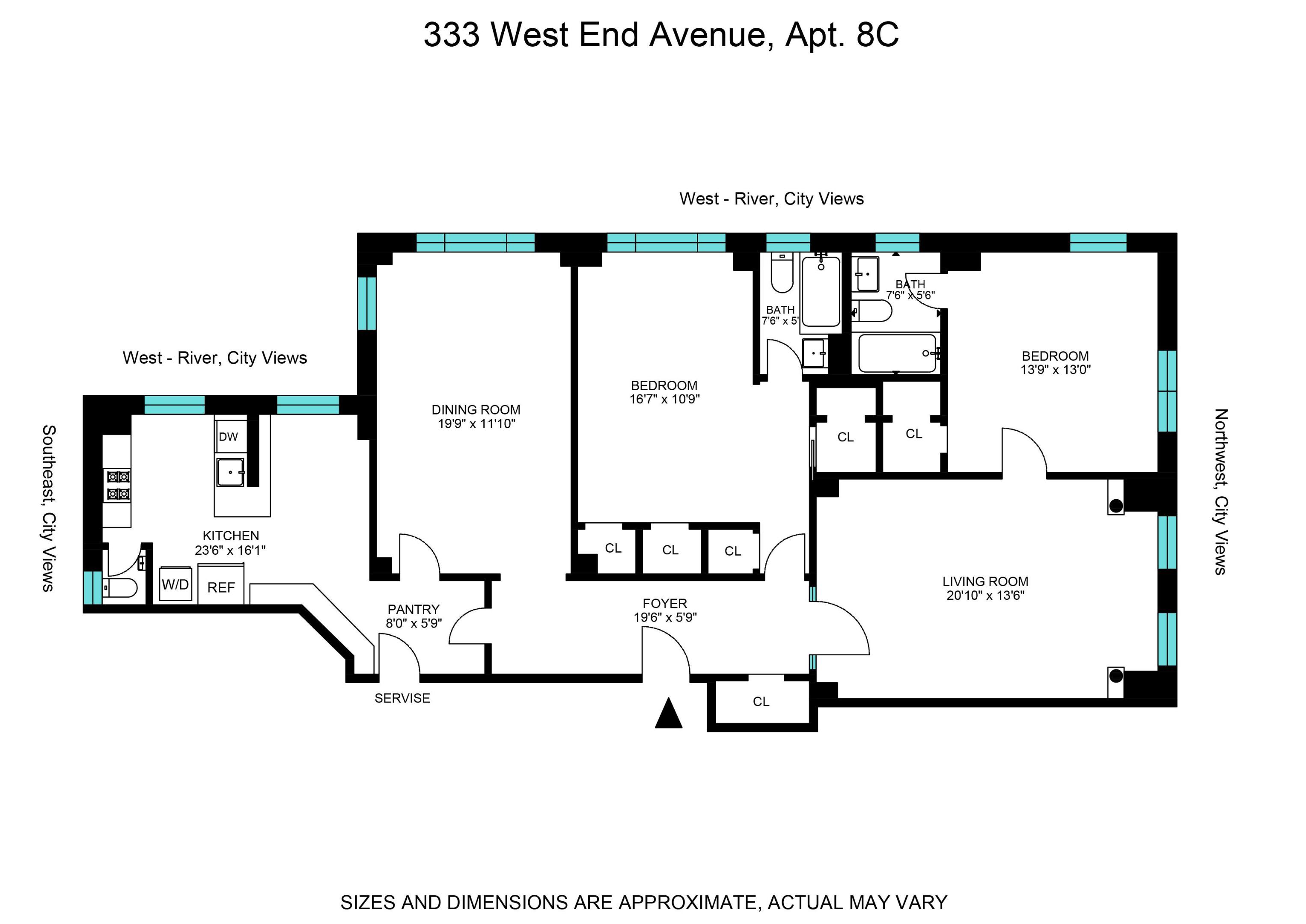 #2 photo, 333 W End Avenue, マンハッタン Upper West Side , NY 10024