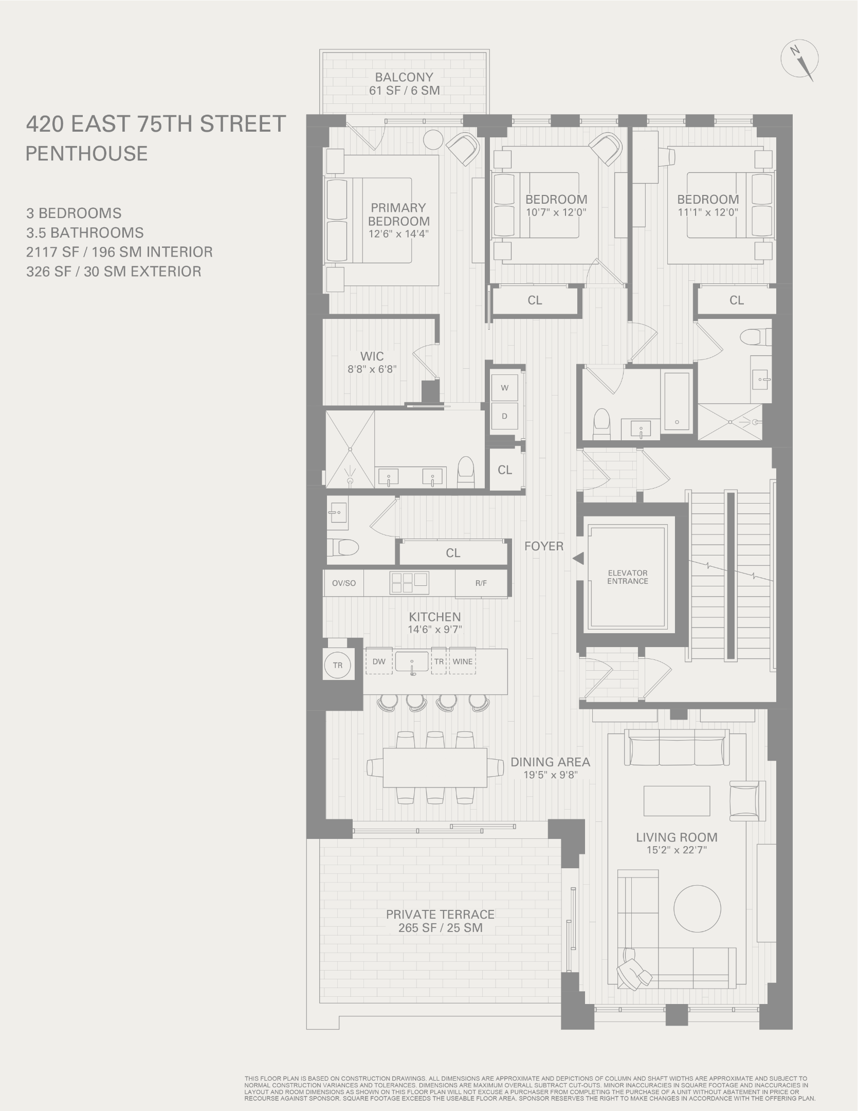 #2 photo, 420 E 75th Street, マンハッタン Lenox Hill , NY 10021