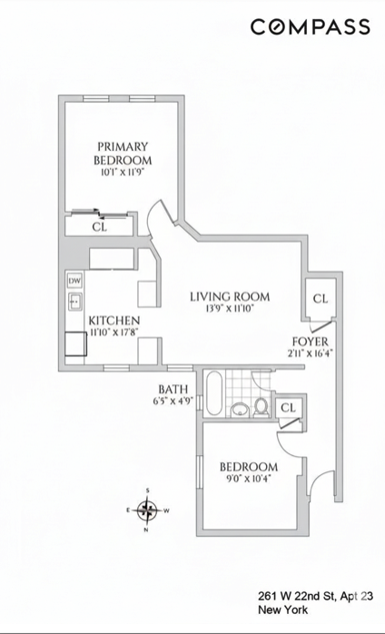 #2 photo, 261 W 22nd Street, マンハッタン Chelsea , NY 10011