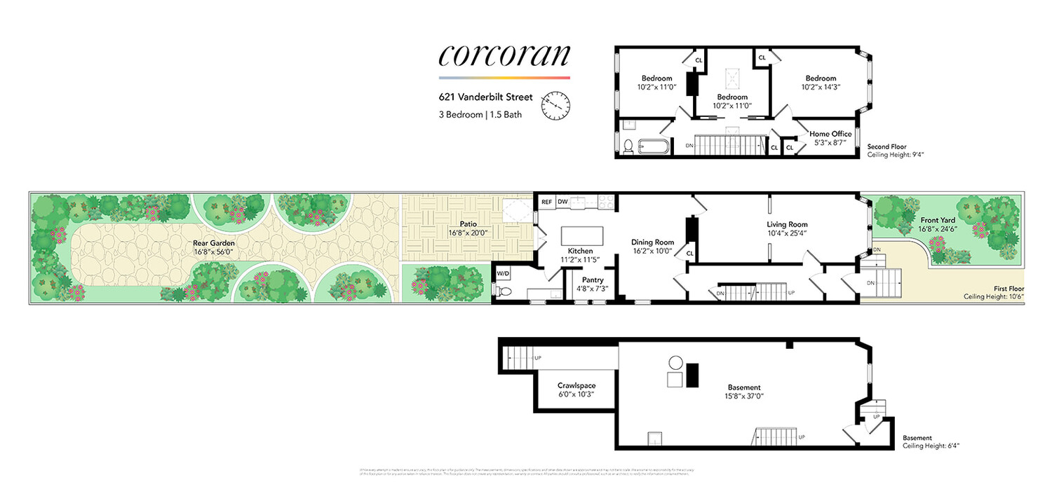 #2 photo, 621 VANDERBILT Street, ブルックリン区 Windsor Terrace , NY 11218