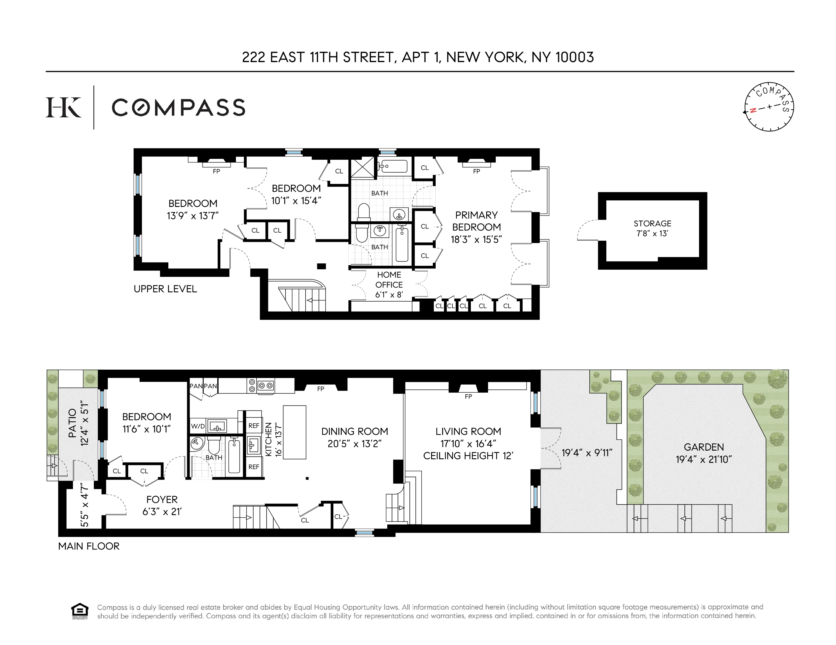 #2 photo, 222 E 11th Street, East Village , NY 10003