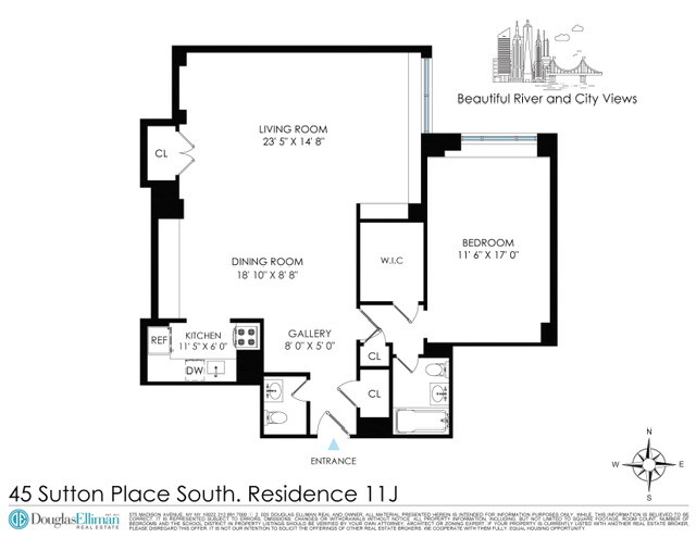 #2 photo, 45 SUTTON Place S, マンハッタン Sutton Place , NY 10022