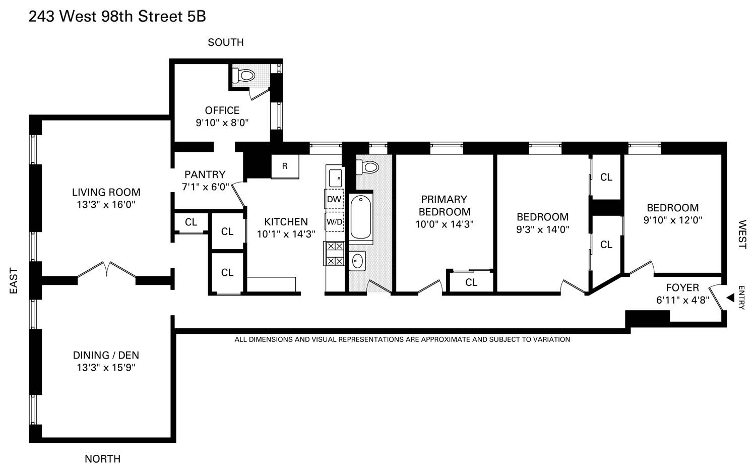 #2 photo, 243 W 98TH Street, マンハッタン Upper West Side , NY 10025