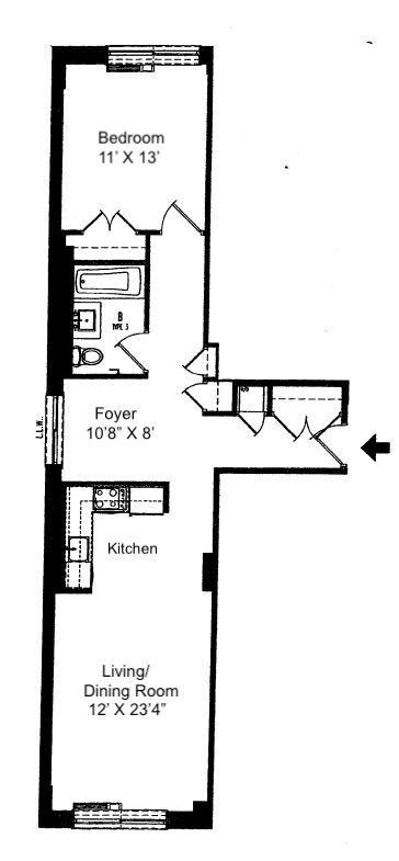 #2 photo, 505 W 47TH Street, マンハッタン Hells Kitchen , NY 10036