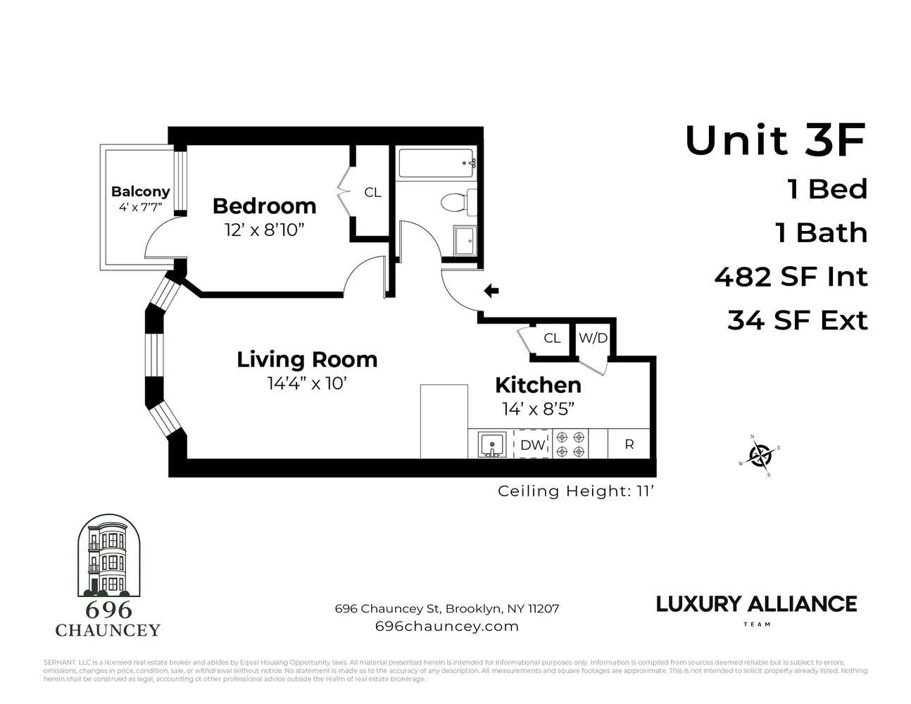 #2 photo, 696 CHAUNCEY Street, Bushwick , NY 11207