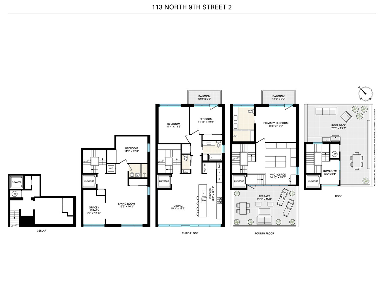 #2 photo, 113 N 9TH Street, Williamsburg,North , NY 11249