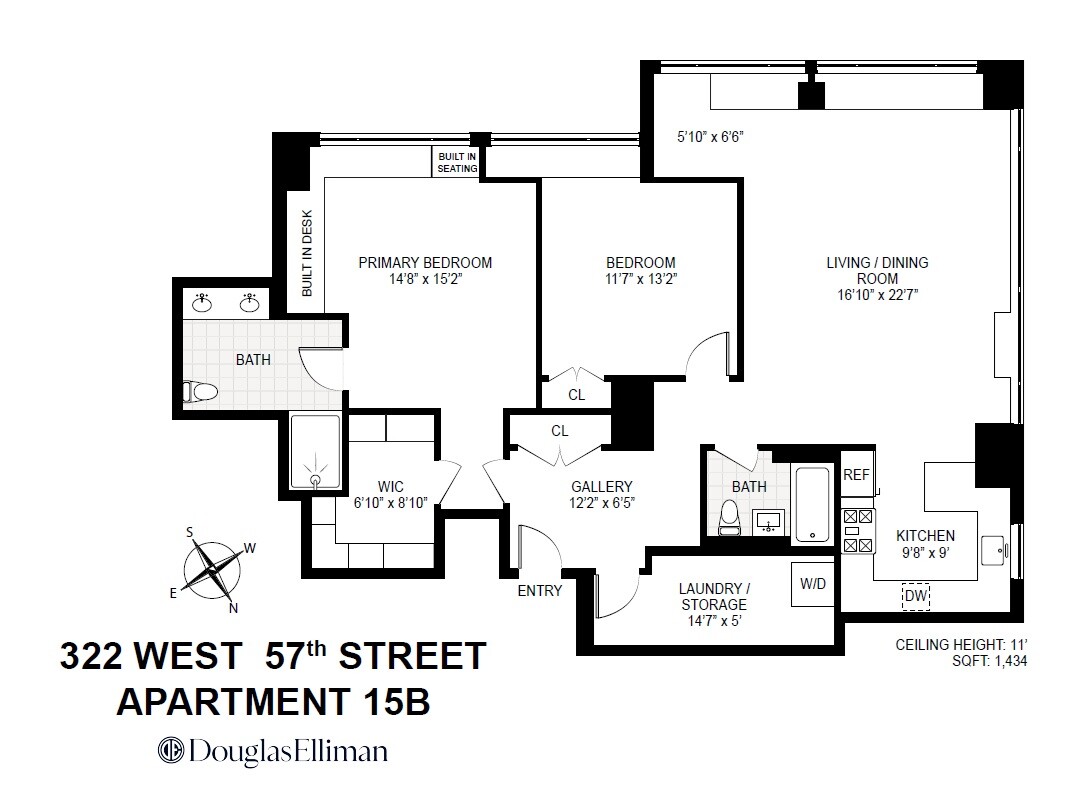 #2 photo, 322 W 57TH Street, マンハッタン Hells Kitchen , NY 10019