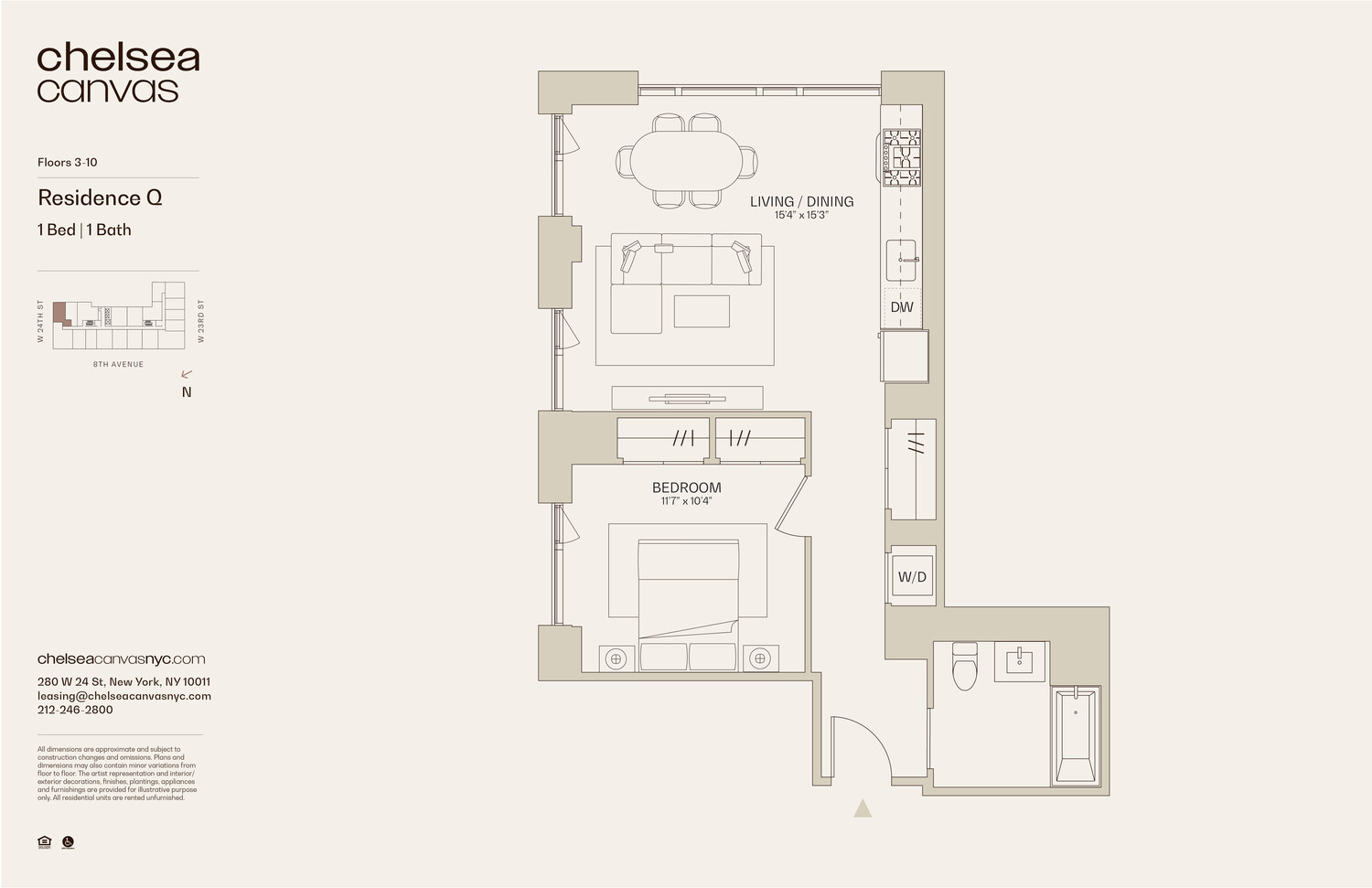 #2 photo, 280 W 24TH Street, マンハッタン Chelsea , NY 10011