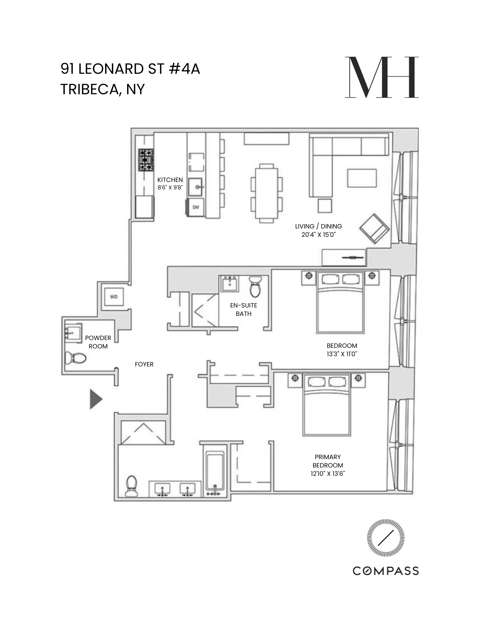 #2 photo, 91 Leonard Street, TriBeCa , NY 10013