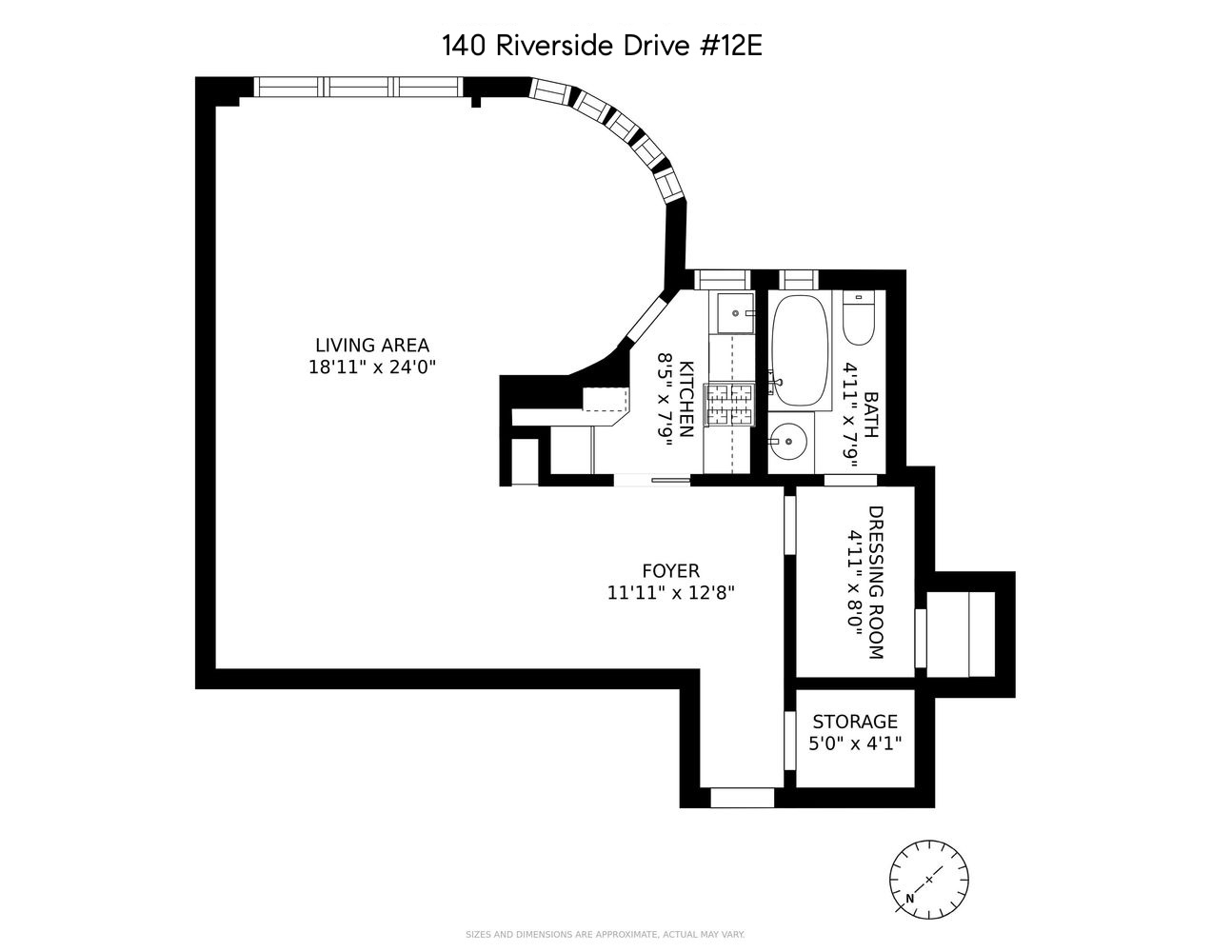 #2 photo, 140 Riverside Drive, マンハッタン Upper West Side , NY 10024