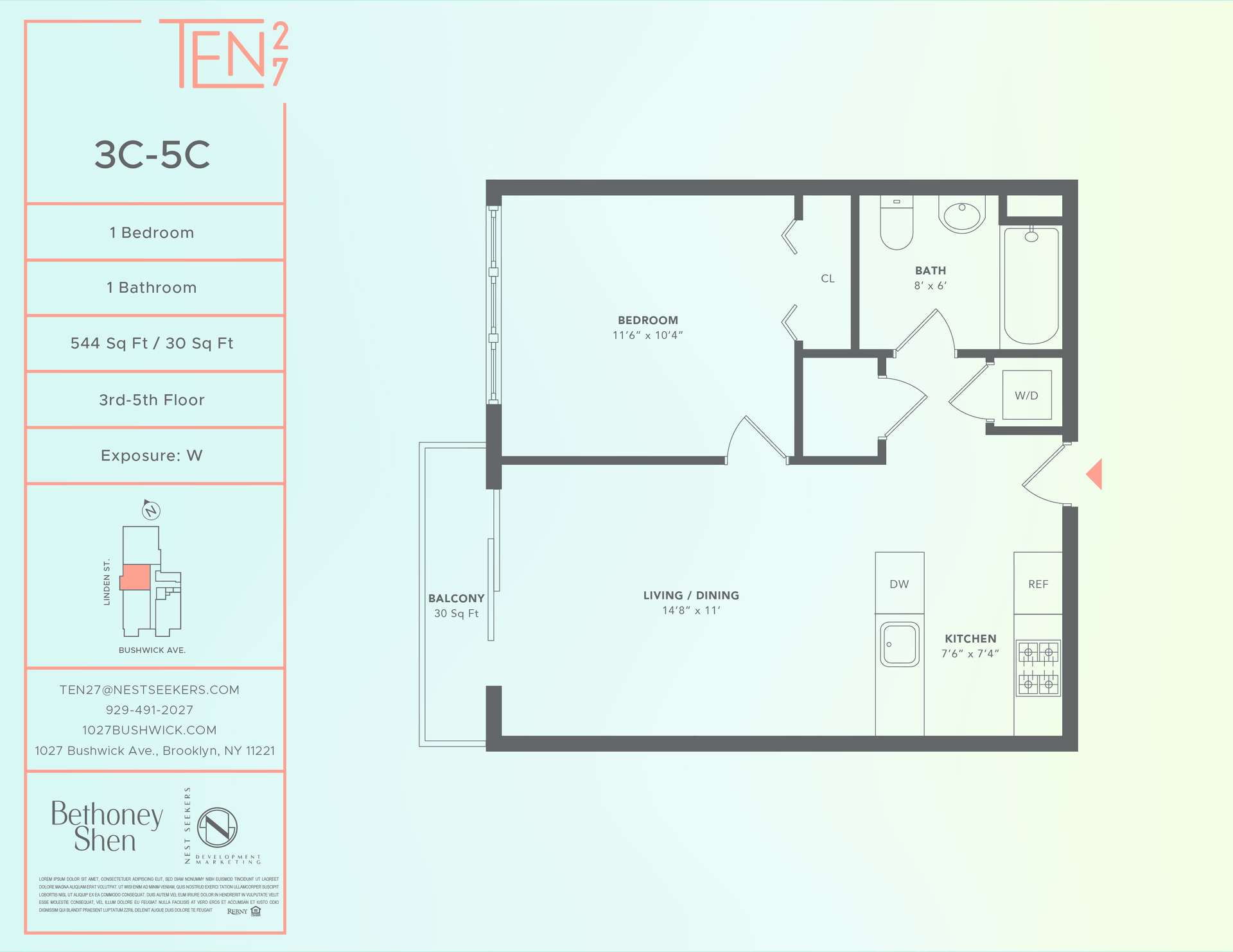 #2 photo, 1027 Bushwick Avenue, ブルックリン区 Bushwick , NY 11221