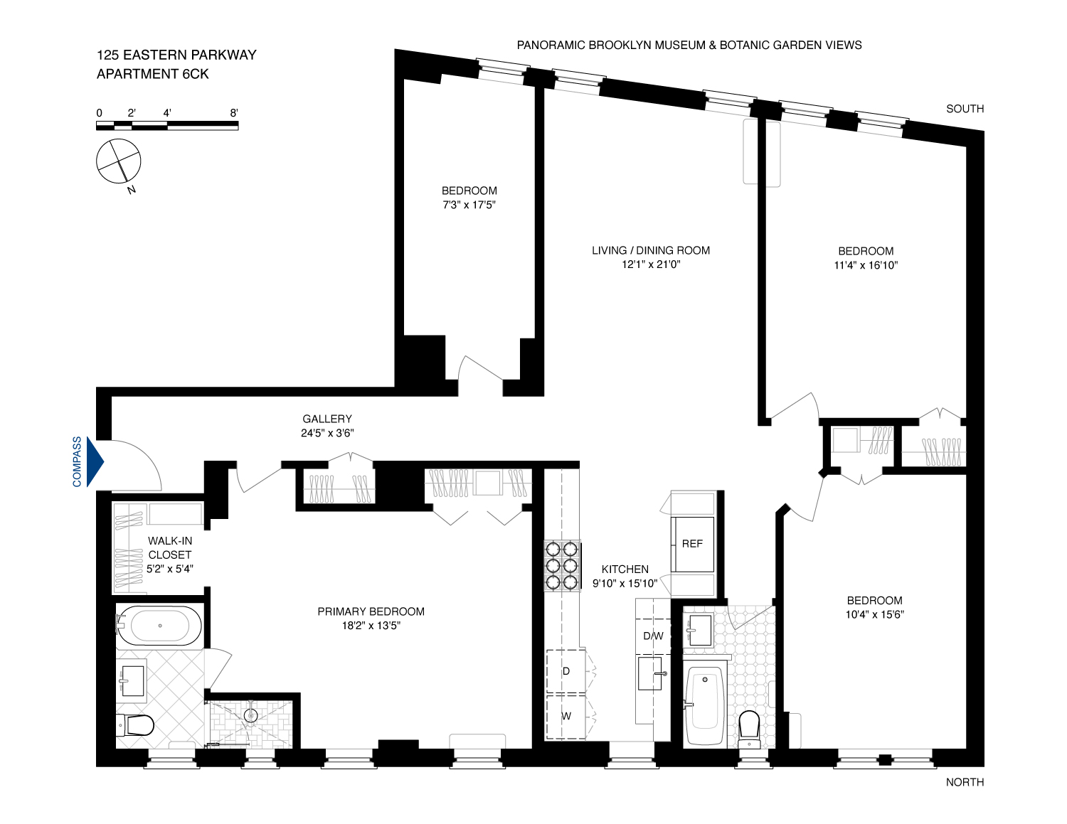 #2 photo, 125 Eastern Parkway, ブルックリン区 Prospect Heights , NY 11238