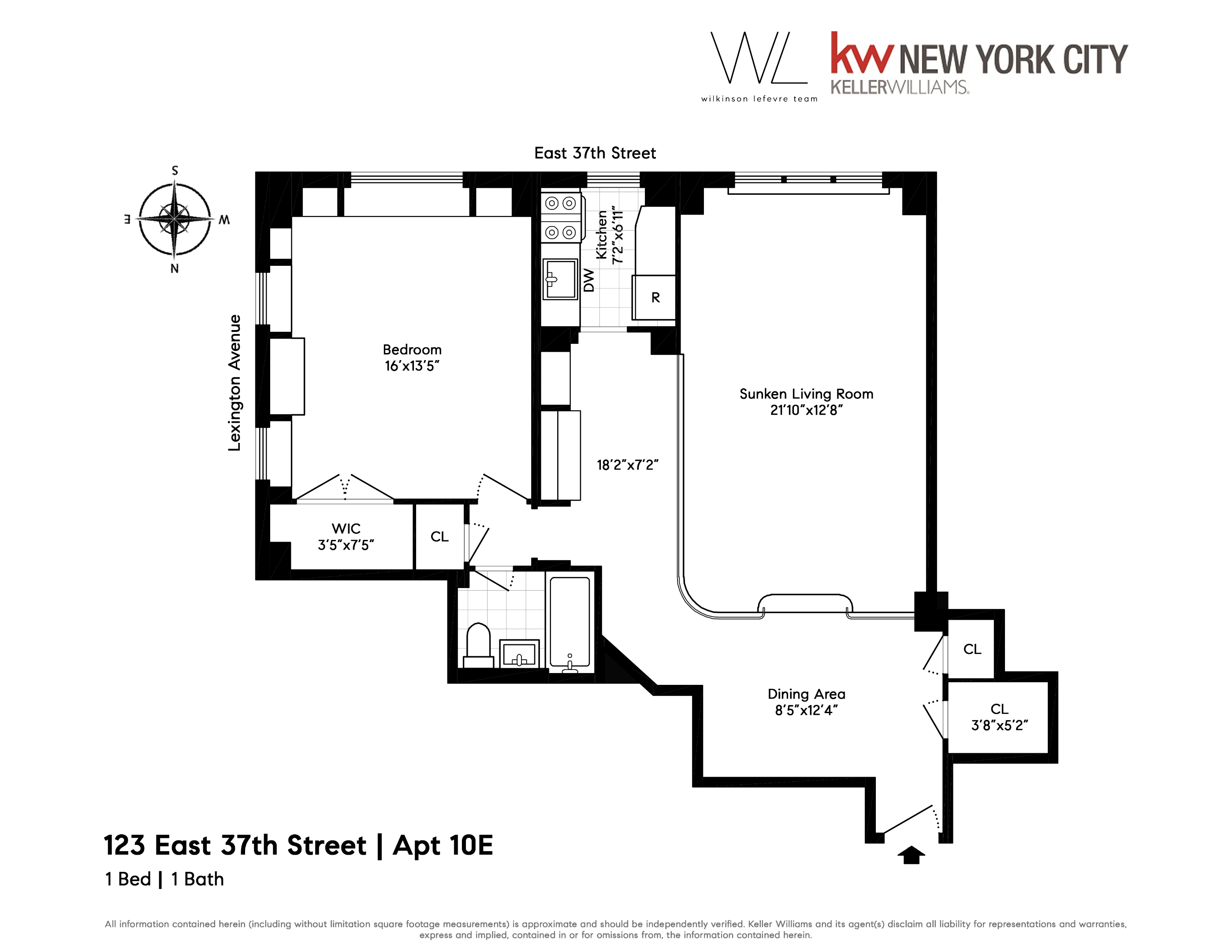 #2 photo, 123 E 37th Street, マンハッタン Murray Hill , NY 10016