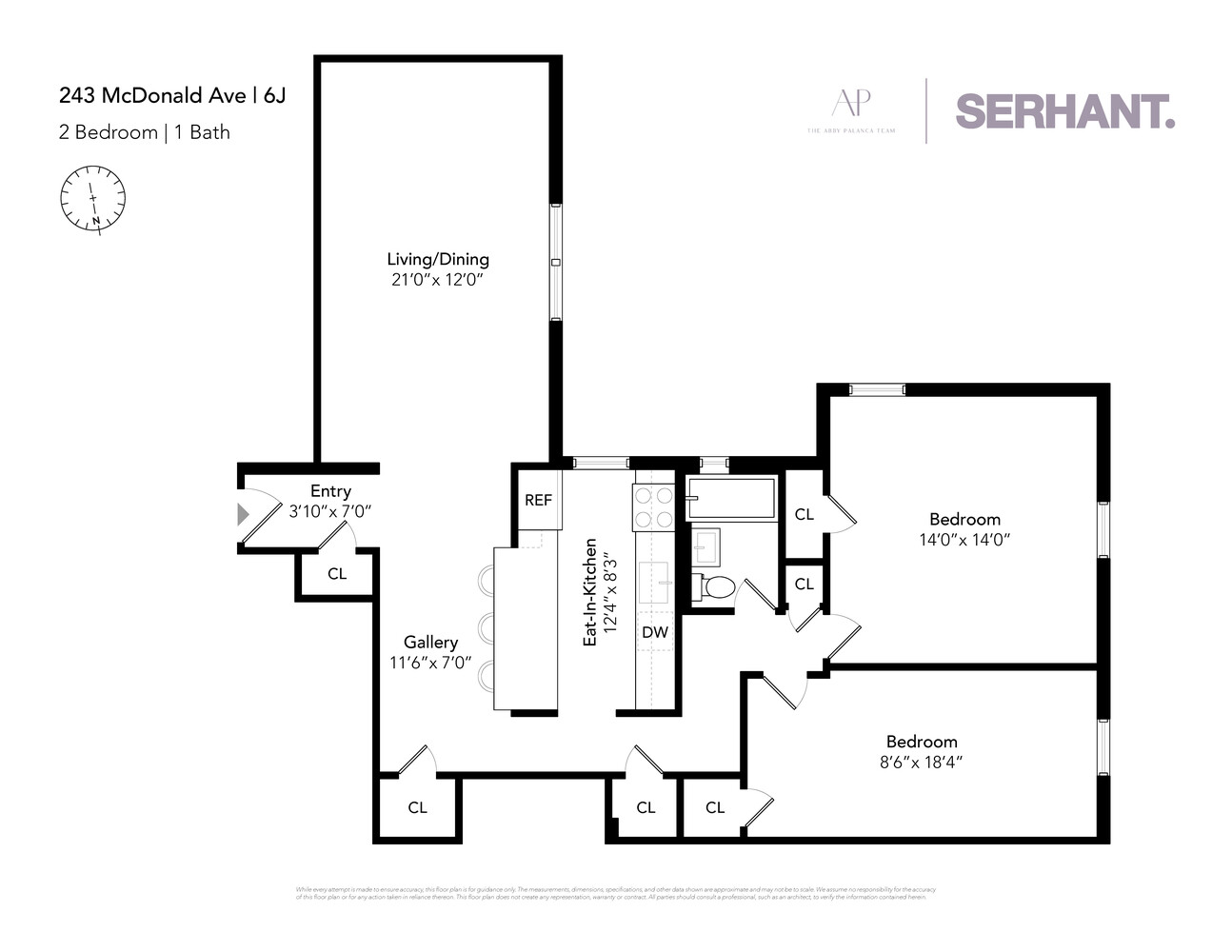 #2 photo, 243 MCDONALD Avenue, ブルックリン区 Windsor Terrace , NY 11218