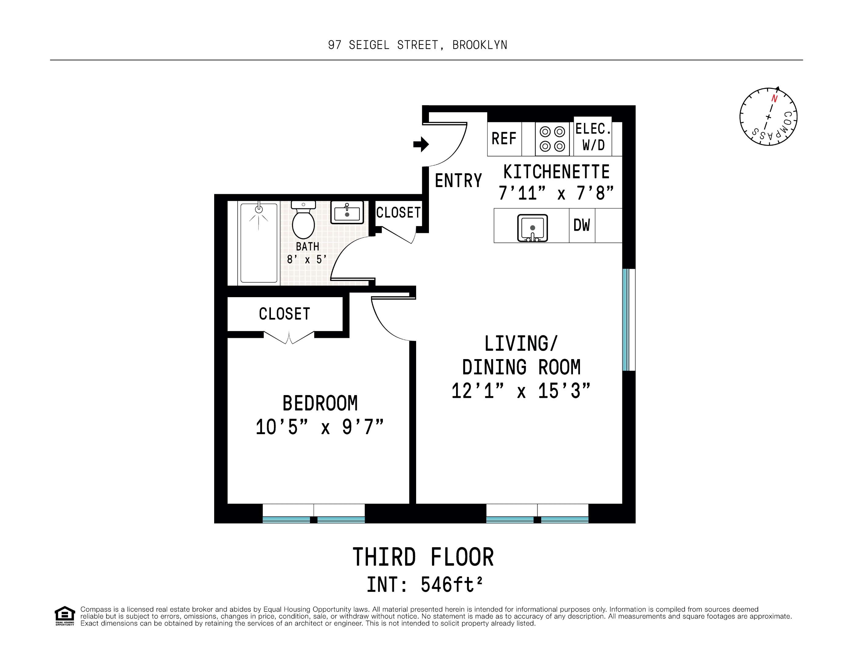 #2 photo, 97 Seigel Street, ブルックリン区 Williamsburg , NY 11206