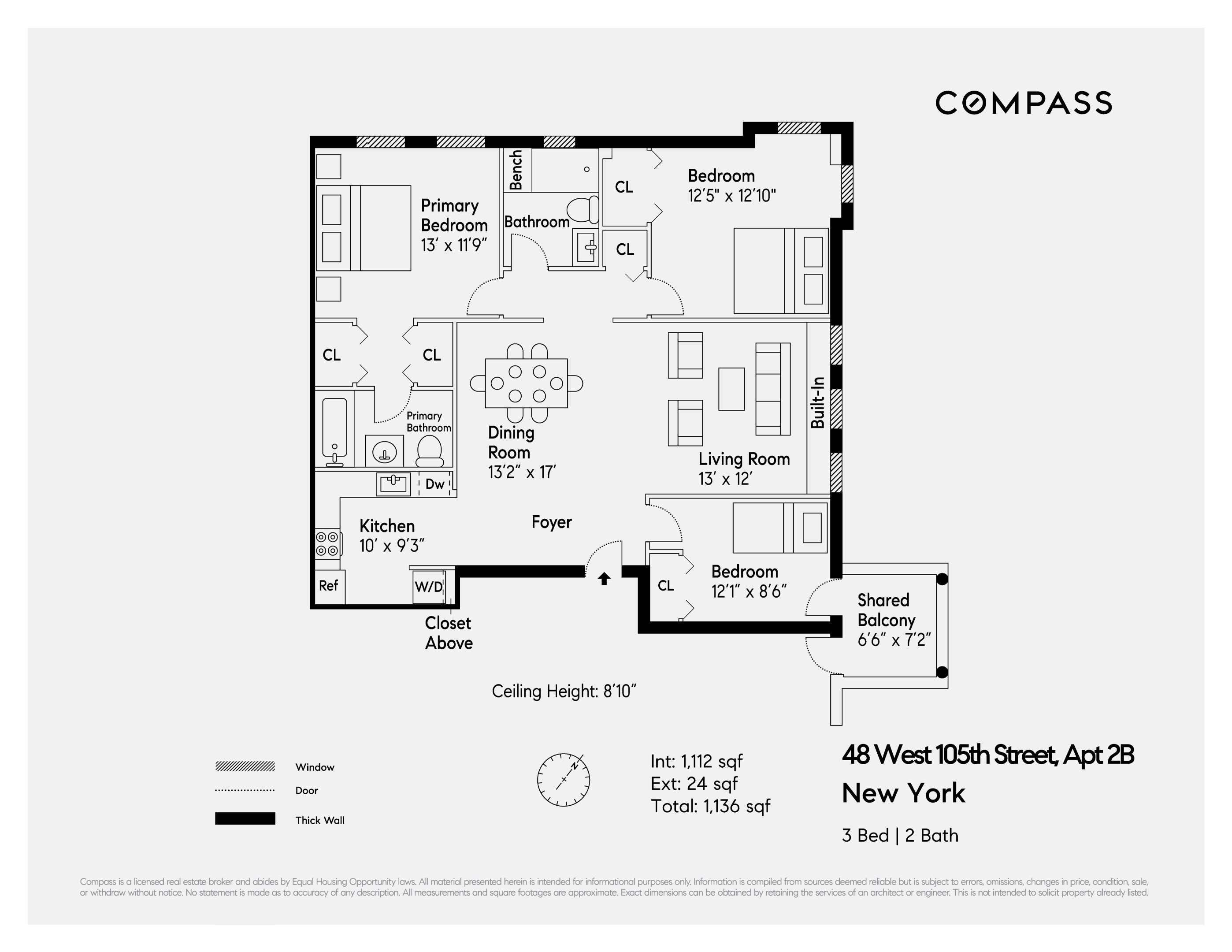 #2 photo, 48 W 105th Street, マンハッタン Upper West Side , NY 10025