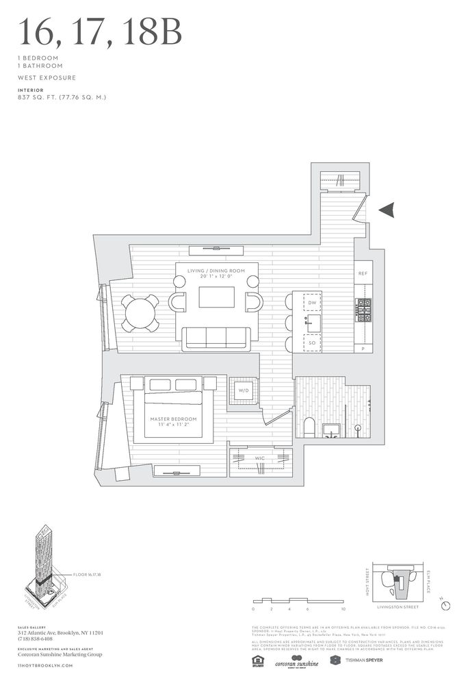 #2 photo, 11 Hoyt Street, ブルックリン区 Downtown Brooklyn , NY 11201