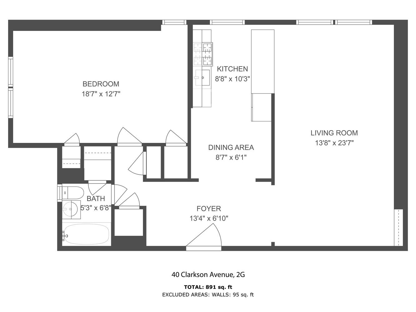 #2 photo, 40 CLARKSON Avenue, Flatbush , NY 11226