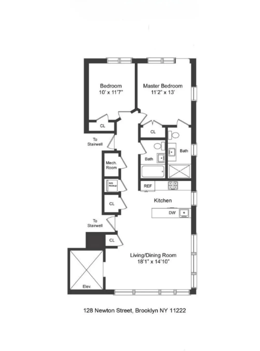 #2 photo, 128 Newton Street, Greenpoint , NY 11222