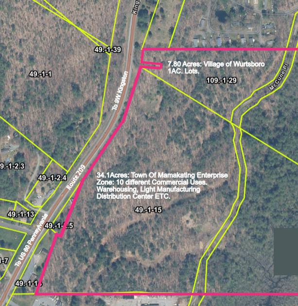 #2 photo, 2 parcels State Route 209, Kingston Ave, Wurtsboro , NY 12790
