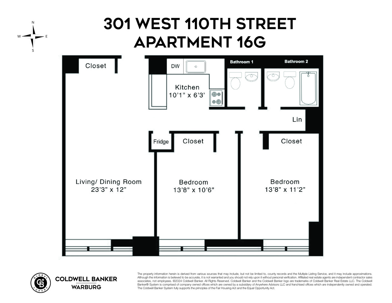 #2 photo, 301 W 110TH Street, South Harlem , NY 10026